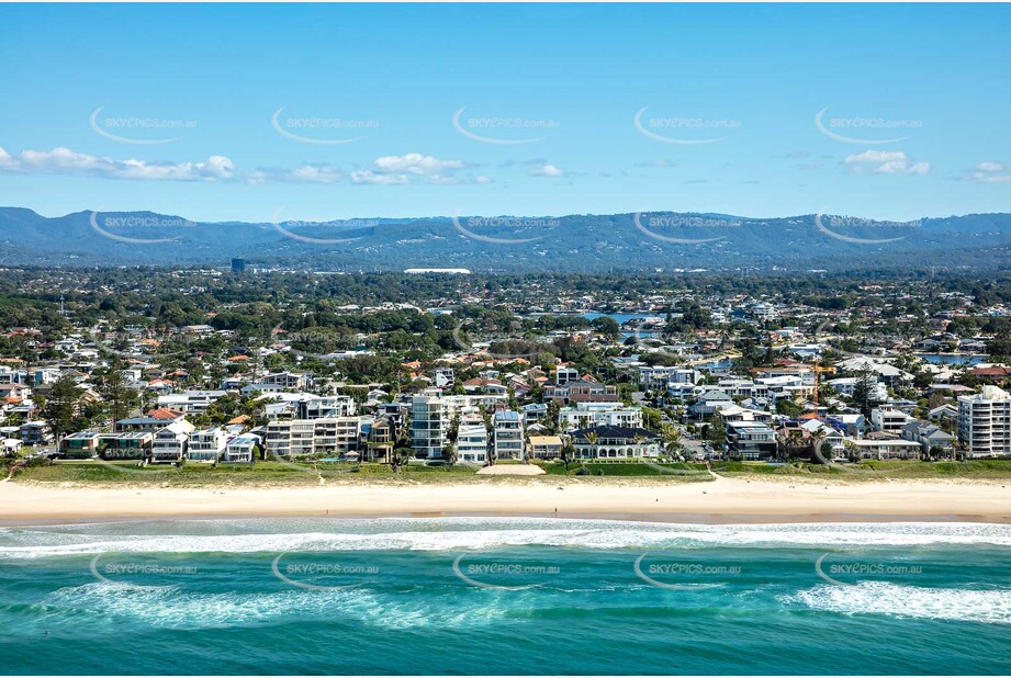 Aerial Photo Mermaid Beach QLD Aerial Photography