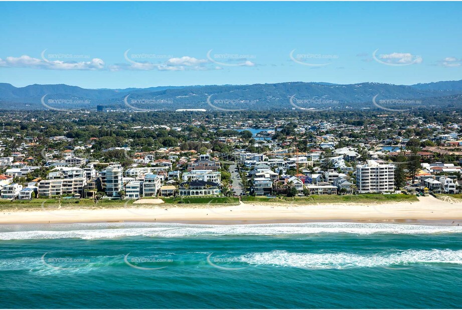 Aerial Photo Mermaid Beach QLD Aerial Photography