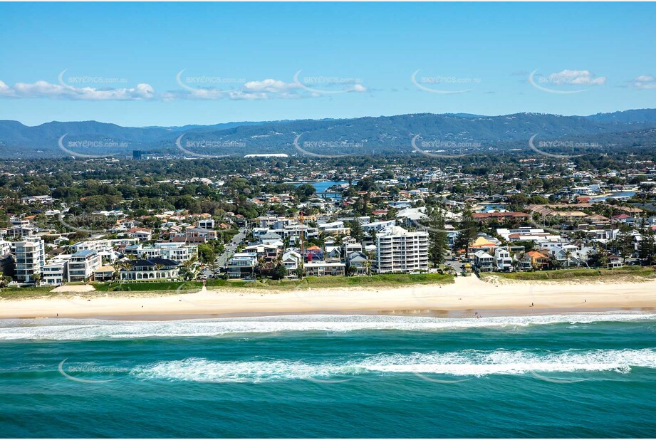 Aerial Photo Mermaid Beach QLD Aerial Photography