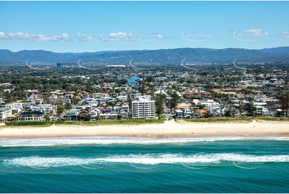 Aerial Photo Mermaid Beach QLD Aerial Photography