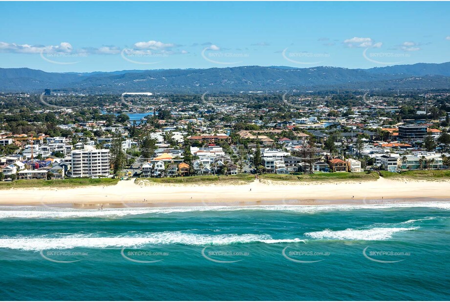 Aerial Photo Mermaid Beach QLD Aerial Photography