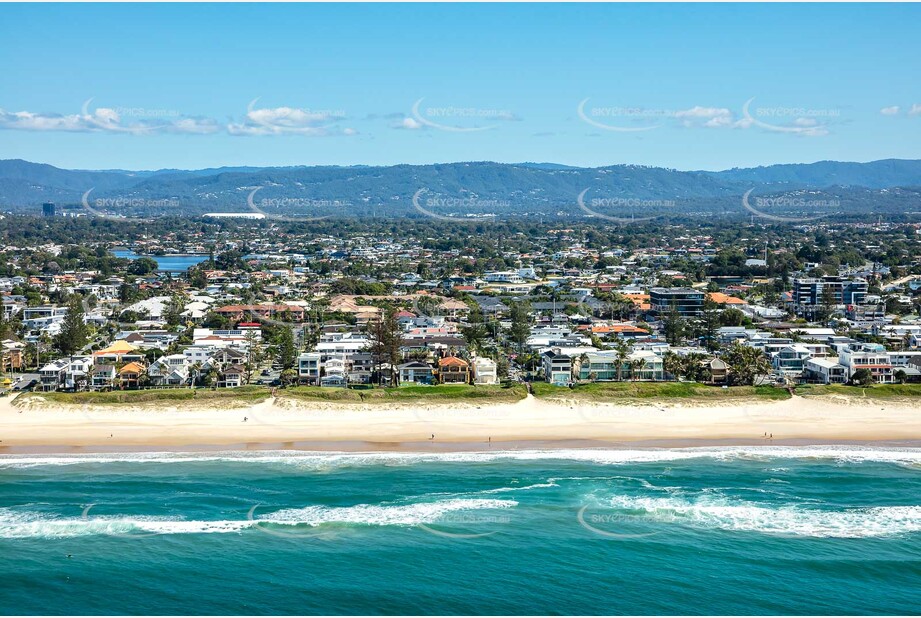 Aerial Photo Mermaid Beach QLD Aerial Photography