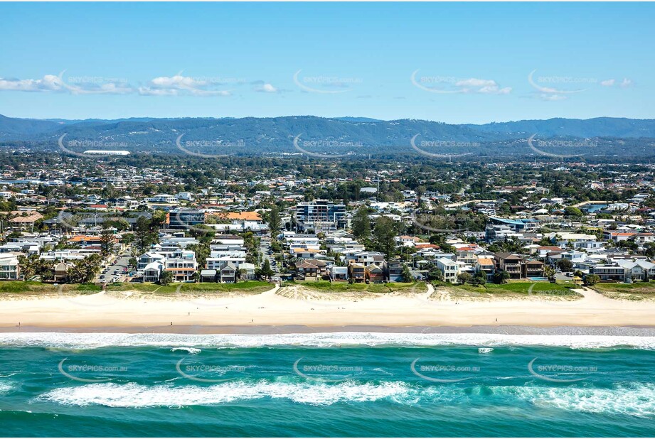 Aerial Photo Mermaid Beach QLD Aerial Photography