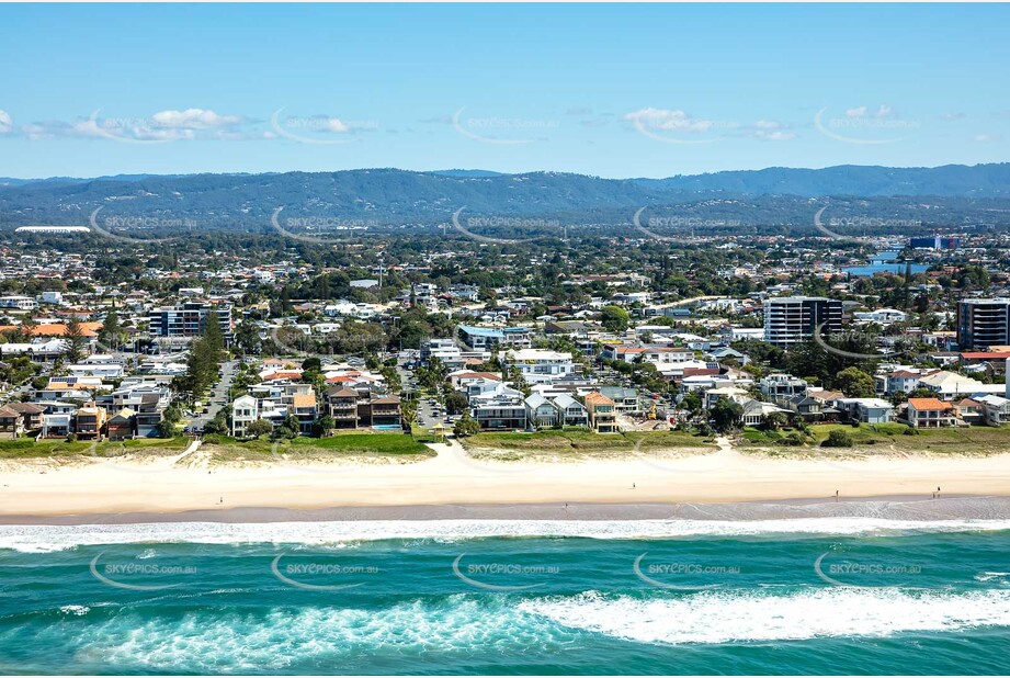 Aerial Photo Mermaid Beach QLD Aerial Photography