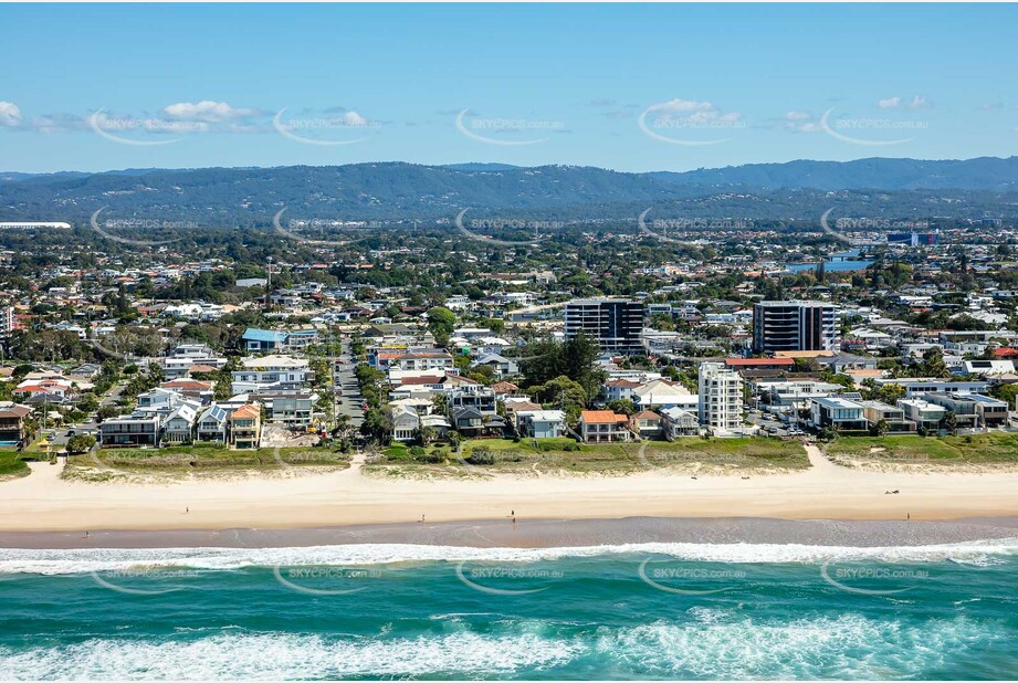 Aerial Photo Mermaid Beach QLD Aerial Photography