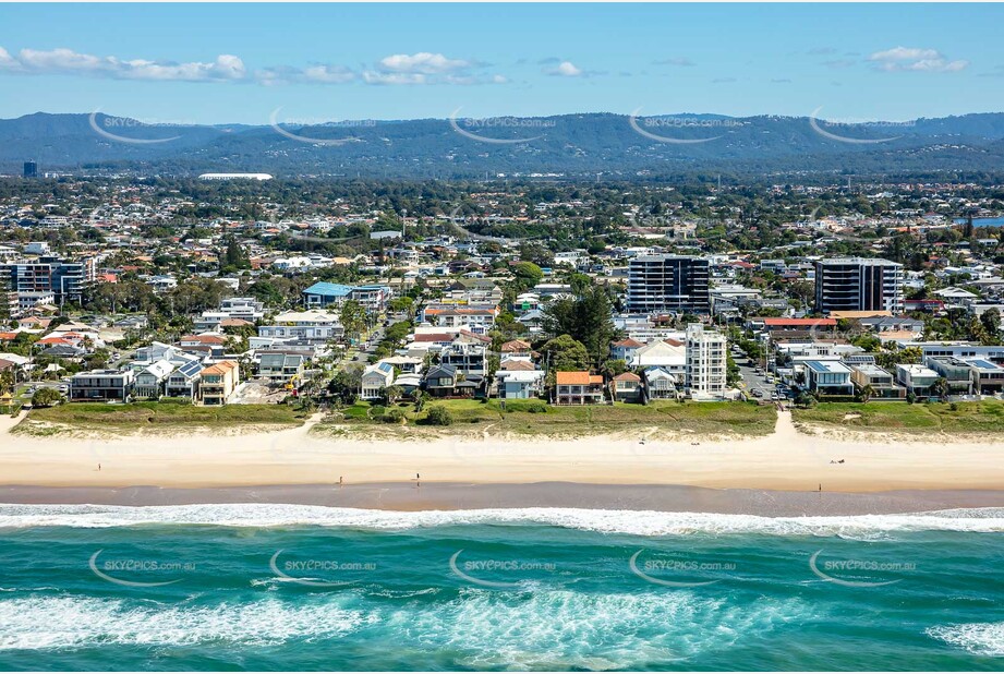 Aerial Photo Mermaid Beach QLD Aerial Photography