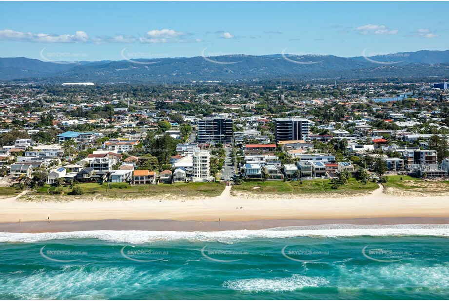 Aerial Photo Mermaid Beach QLD Aerial Photography