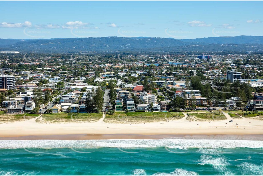 Aerial Photo Mermaid Beach QLD Aerial Photography