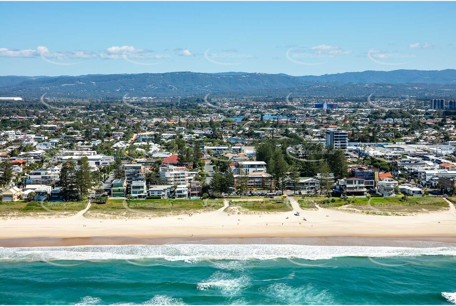 Aerial Photo Mermaid Beach QLD Aerial Photography