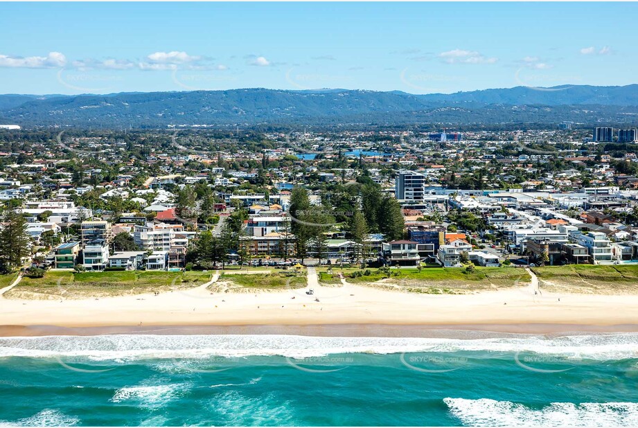 Aerial Photo Mermaid Beach QLD Aerial Photography