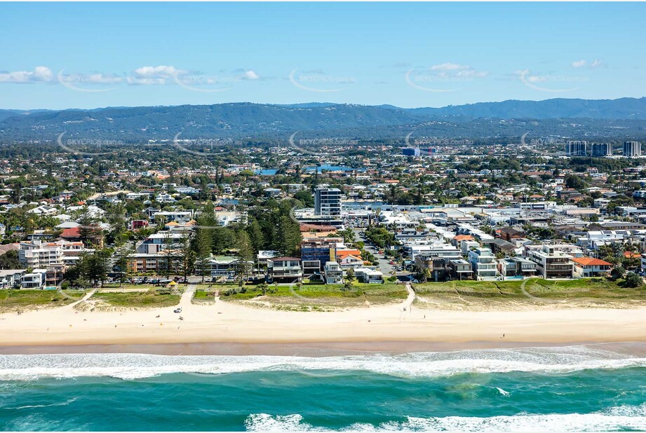 Aerial Photo Mermaid Beach QLD Aerial Photography