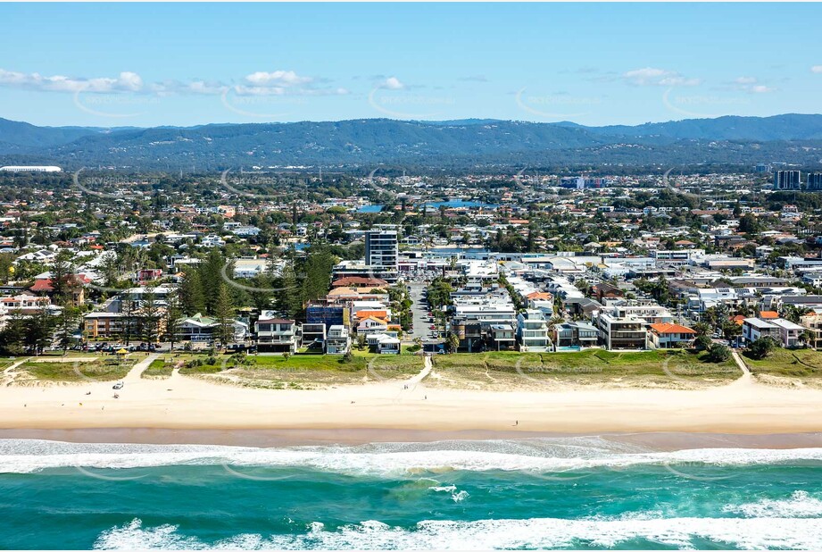 Aerial Photo Mermaid Beach QLD Aerial Photography