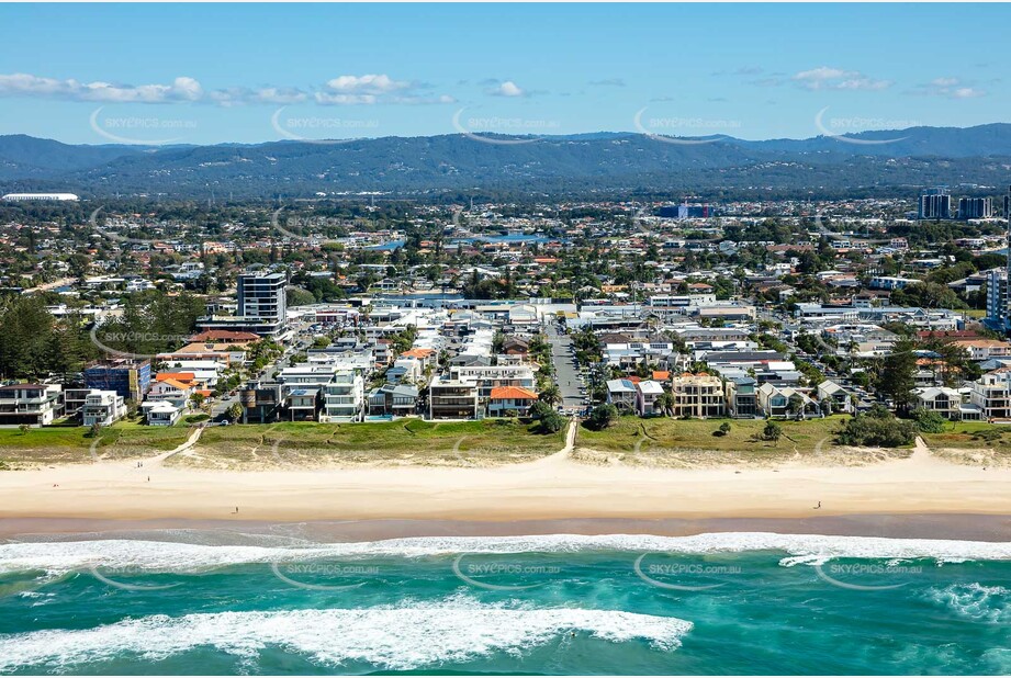 Aerial Photo Mermaid Beach QLD Aerial Photography