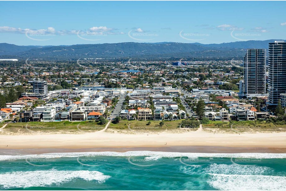 Aerial Photo Mermaid Beach QLD Aerial Photography