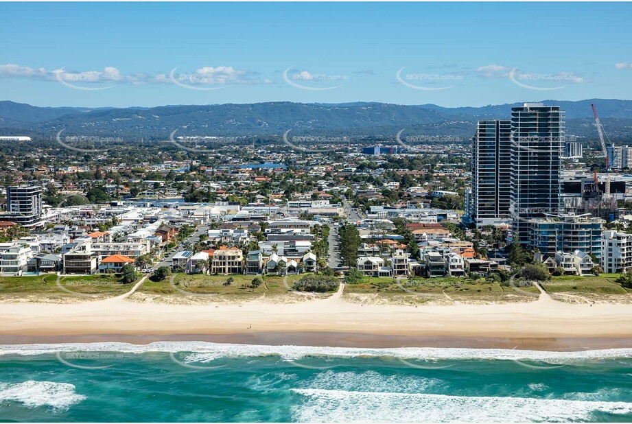 Aerial Photo Mermaid Beach QLD Aerial Photography