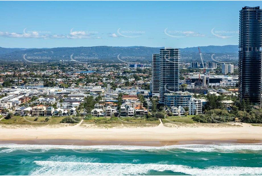 Aerial Photo Mermaid Beach QLD Aerial Photography