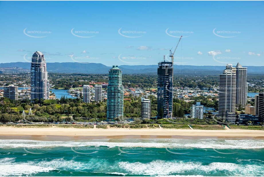 Aerial Photo Main Beach QLD Aerial Photography