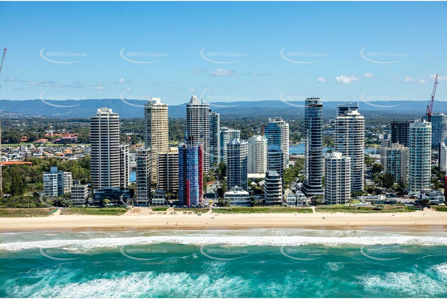 Aerial Photo Main Beach QLD Aerial Photography