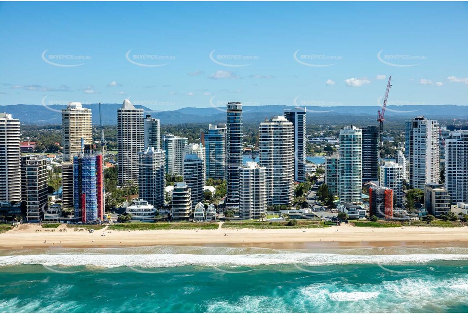 Aerial Photo Main Beach QLD Aerial Photography