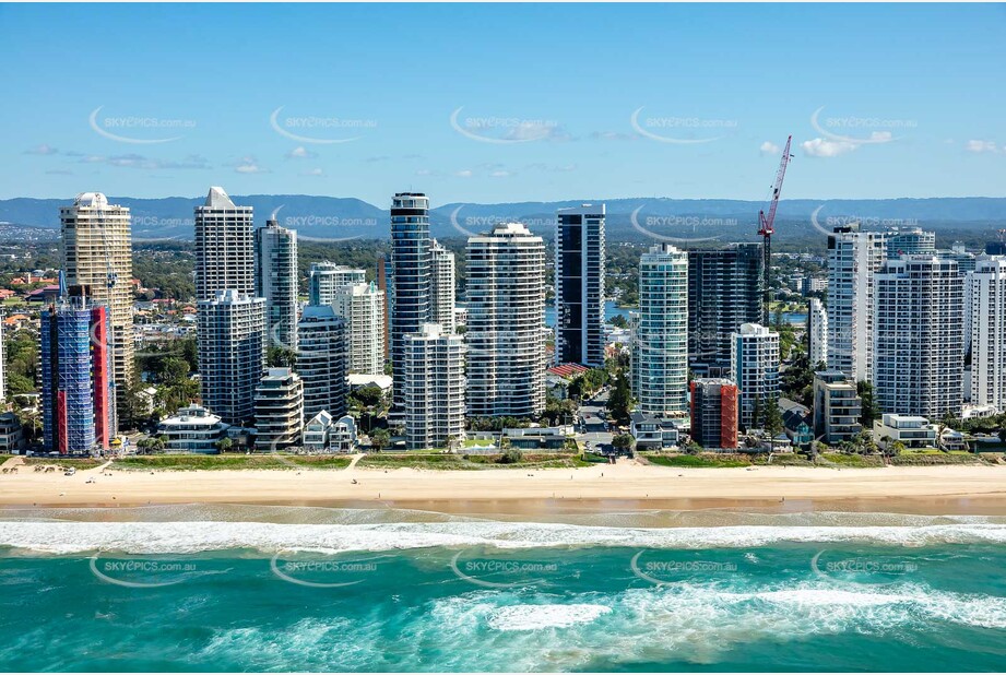 Aerial Photo Main Beach QLD Aerial Photography