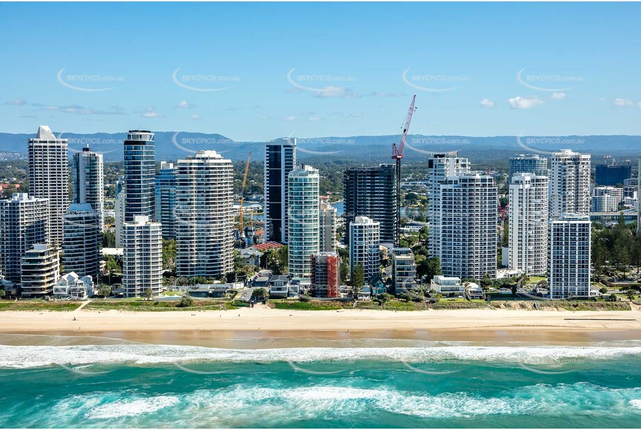 Aerial Photo Main Beach QLD Aerial Photography