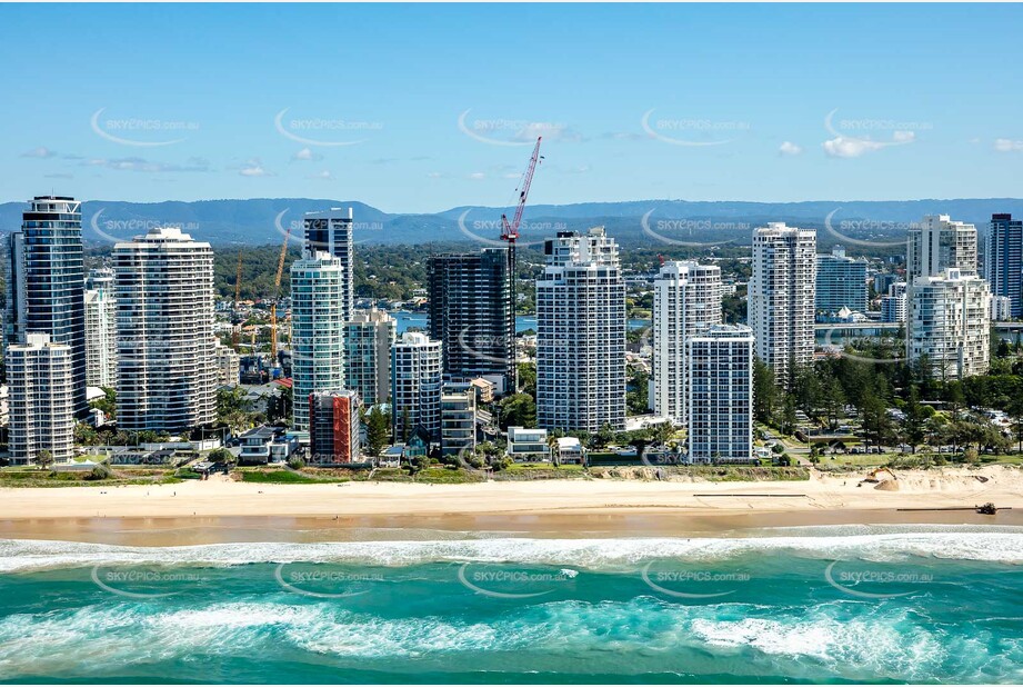 Aerial Photo Main Beach QLD Aerial Photography