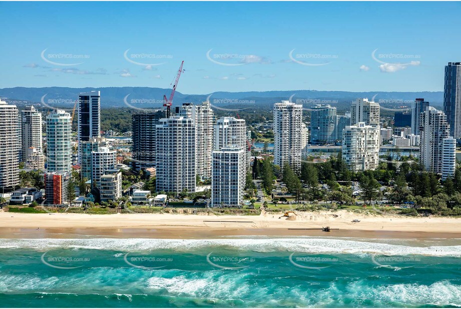 Aerial Photo Main Beach QLD Aerial Photography