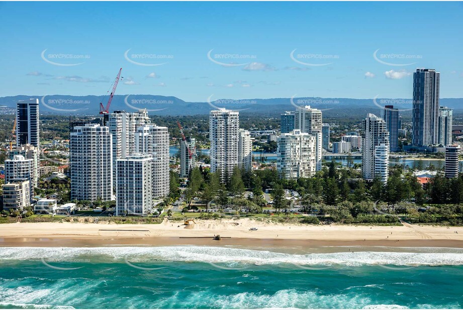 Aerial Photo Main Beach QLD Aerial Photography