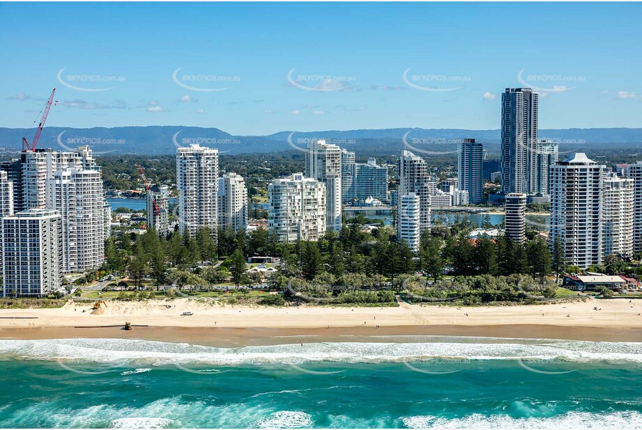 Aerial Photo Main Beach QLD Aerial Photography