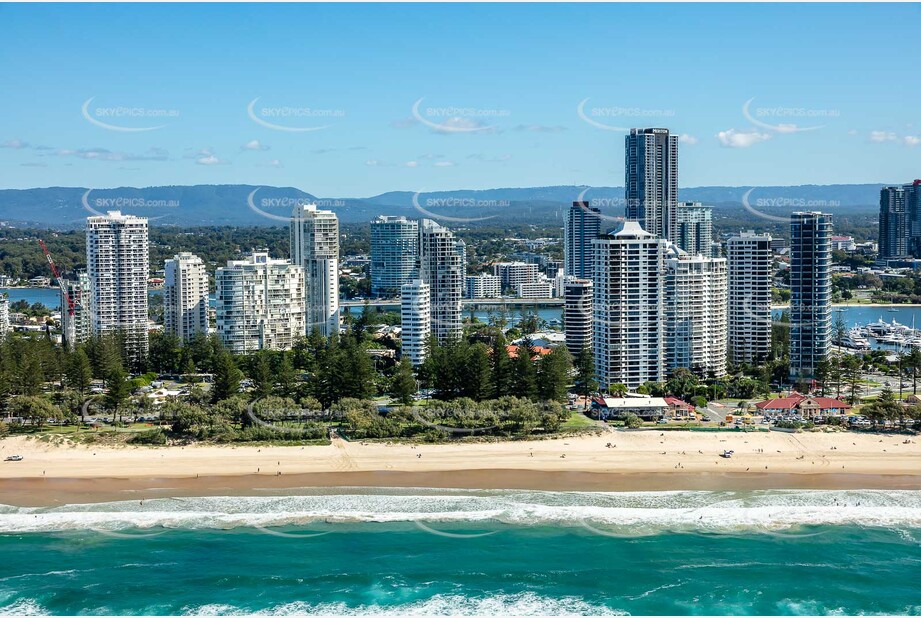 Aerial Photo Main Beach QLD Aerial Photography