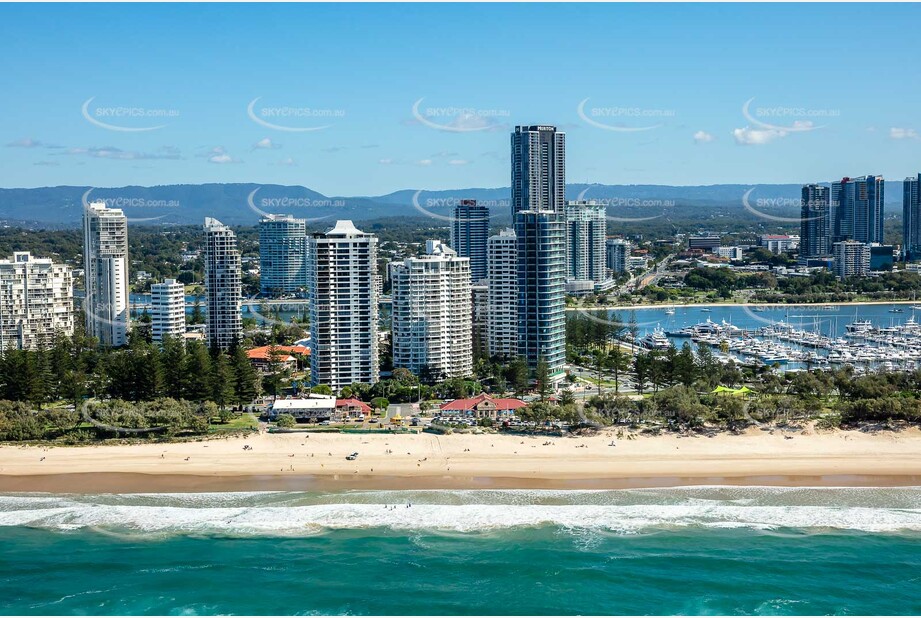 Aerial Photo Main Beach QLD Aerial Photography