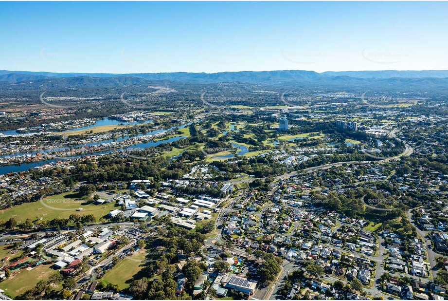 Aerial Photo Benowa QLD Aerial Photography