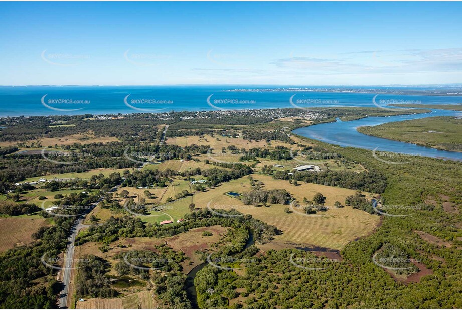 Aerial Photo Beachmere QLD Aerial Photography