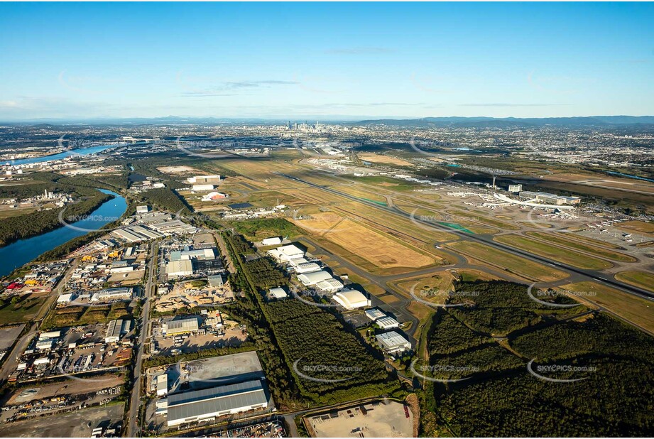 Aerial Photo Brisbane Airport QLD Aerial Photography