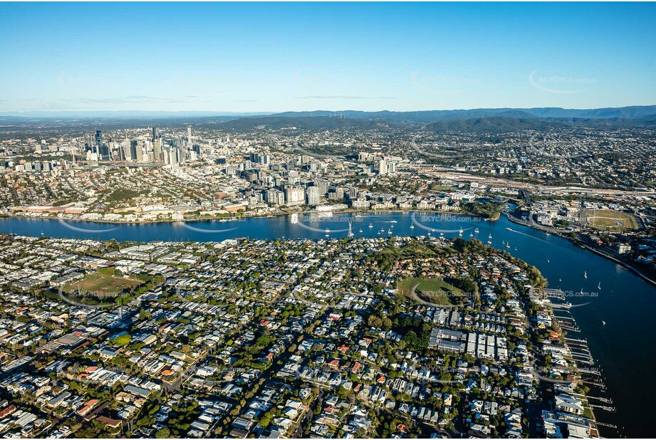 Aerial Photo Bulimba QLD Aerial Photography