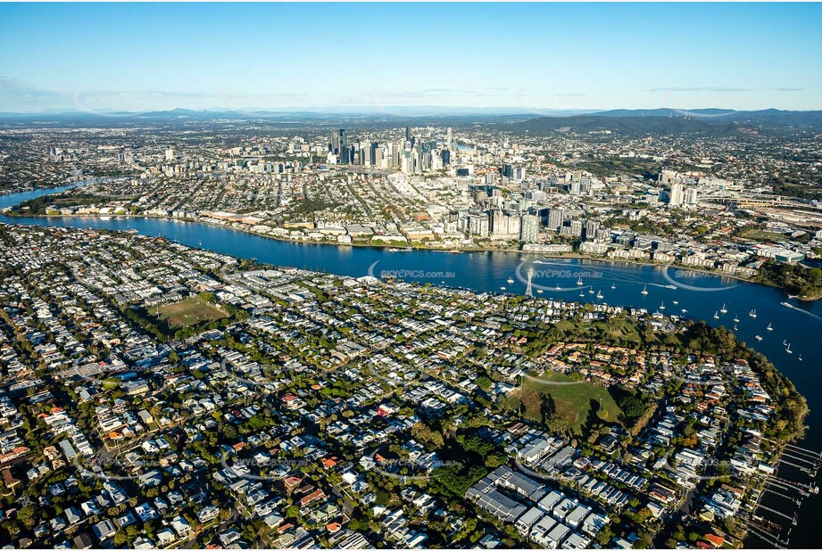 Aerial Photo Bulimba QLD Aerial Photography