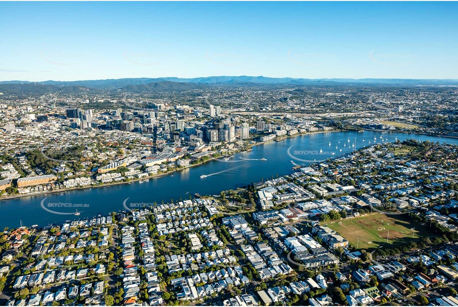 Aerial Photo Bulimba QLD Aerial Photography