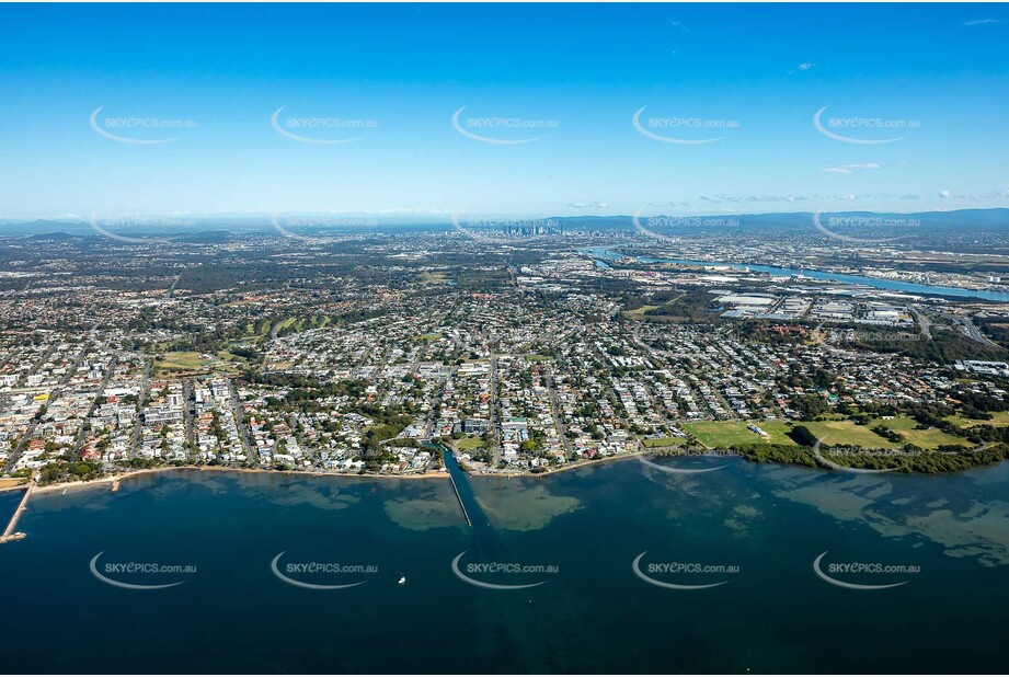 Aerial Photo Wynnum QLD Aerial Photography