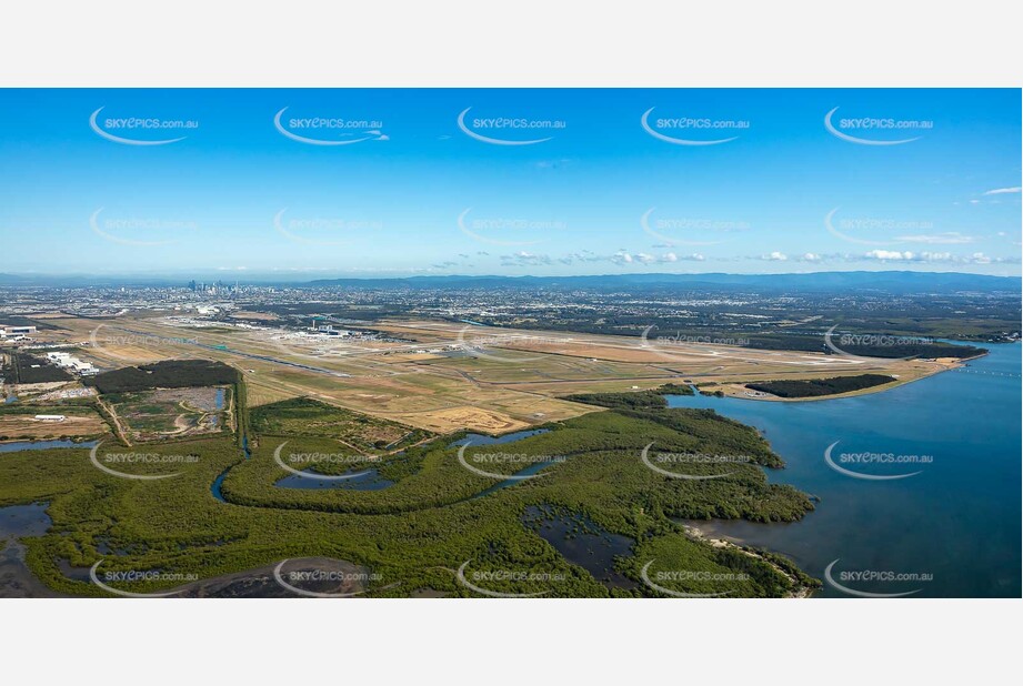 Aerial Photo Brisbane Airport QLD Aerial Photography