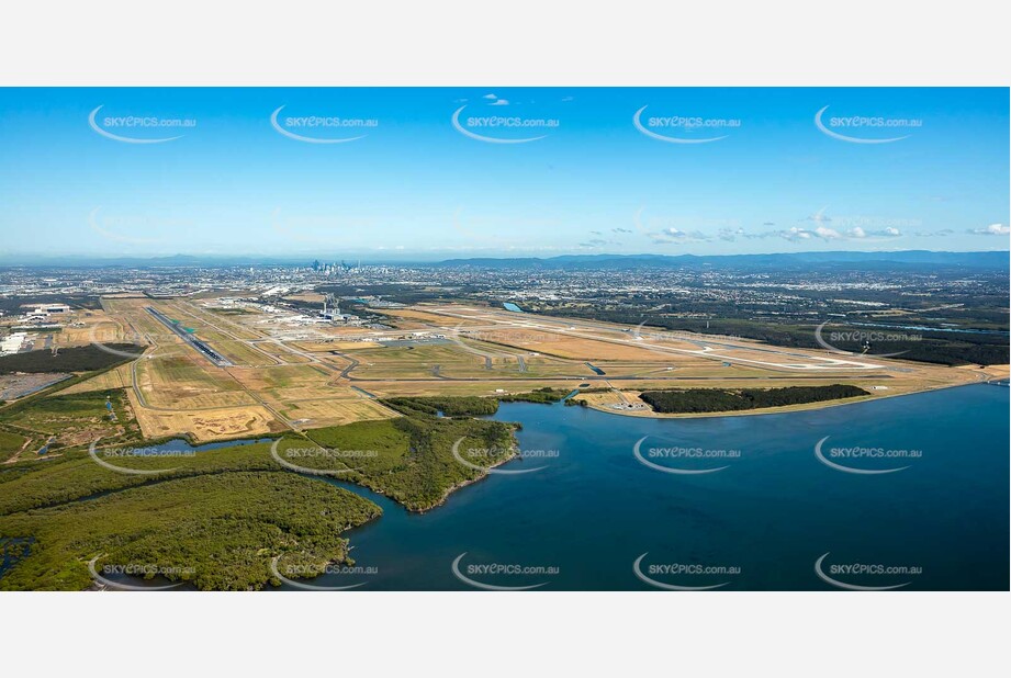 Aerial Photo Brisbane Airport QLD Aerial Photography