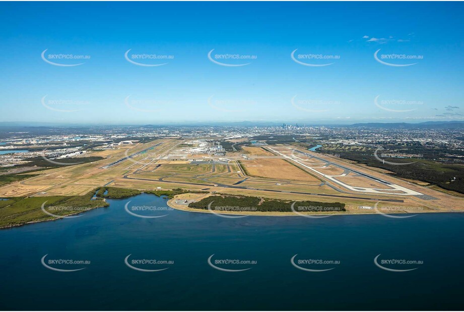 Aerial Photo Brisbane Airport QLD Aerial Photography