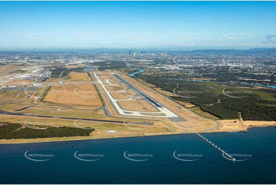 Aerial Photo Brisbane Airport QLD Aerial Photography