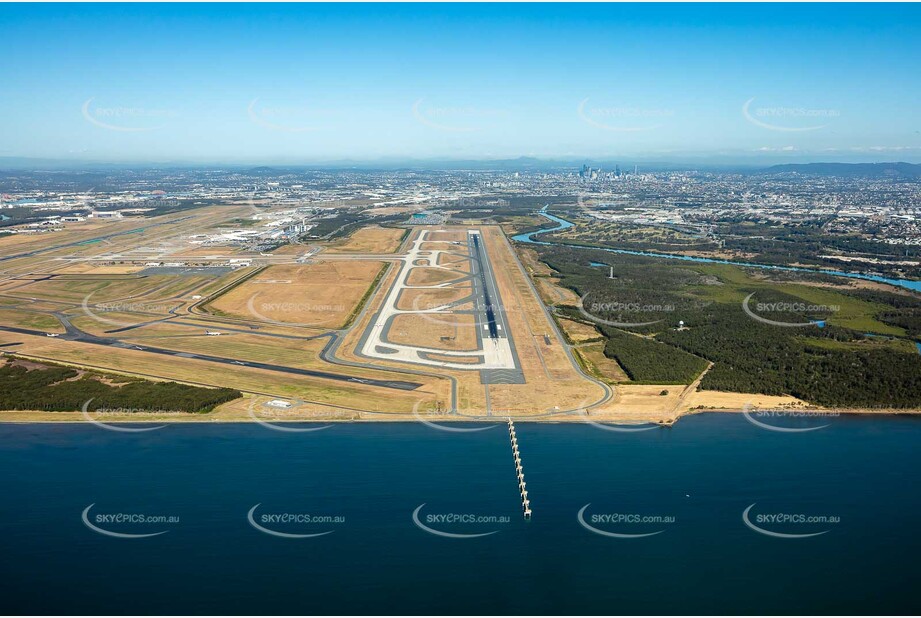 Aerial Photo Brisbane Airport QLD Aerial Photography