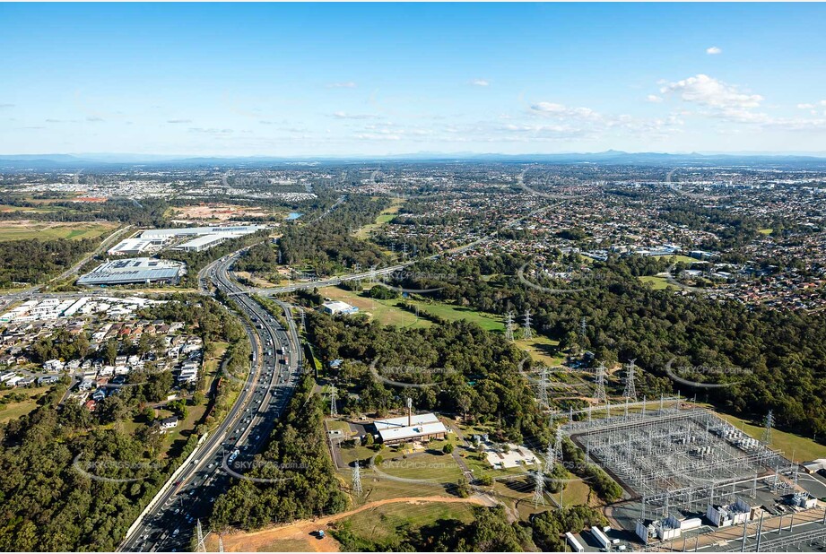 Aerial Photo Mansfield QLD Aerial Photography