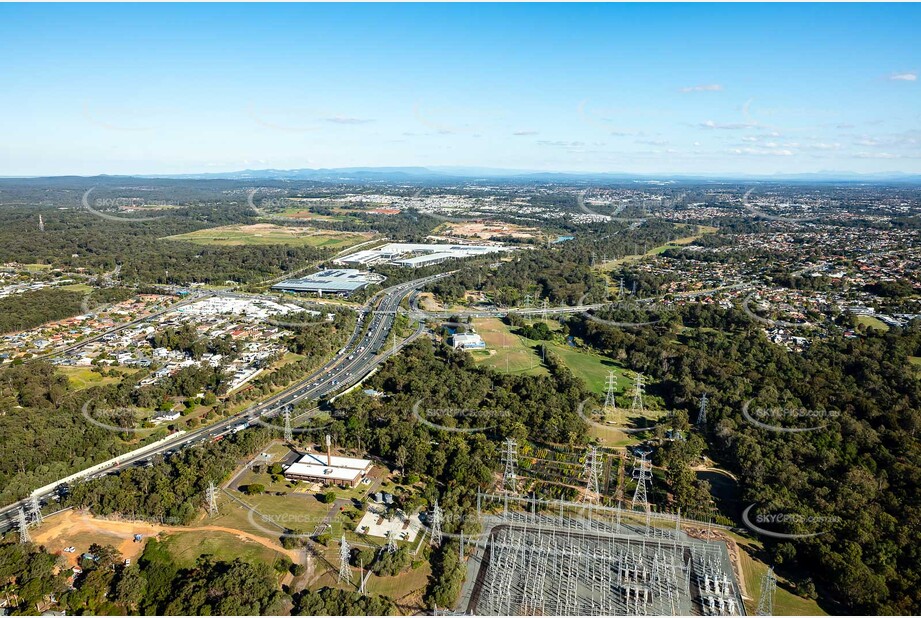 Aerial Photo Mansfield QLD Aerial Photography