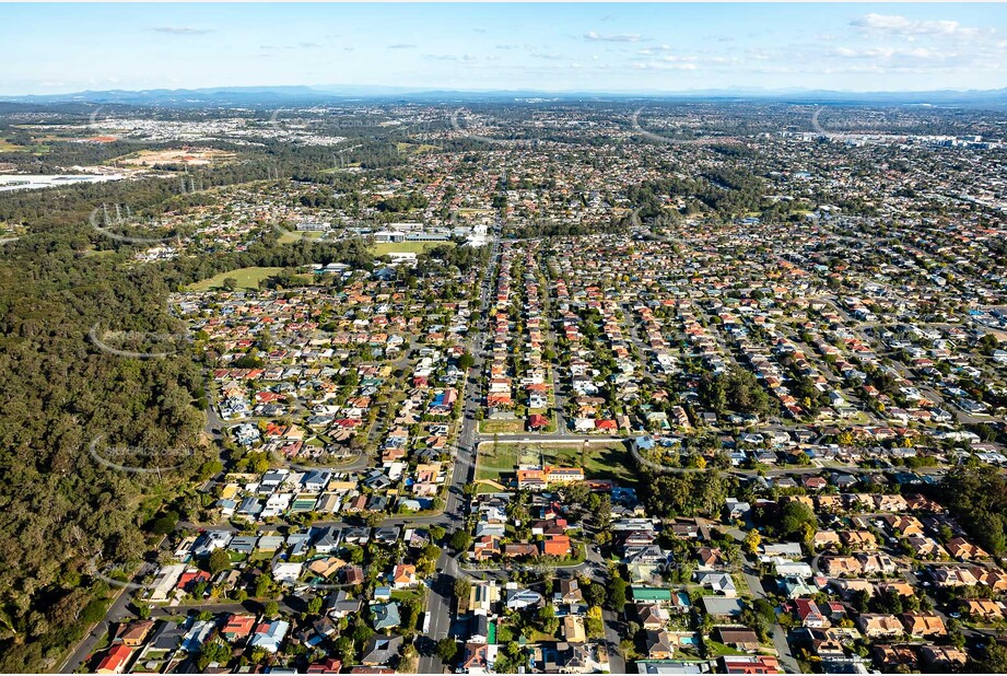 Aerial Photo Mansfield QLD Aerial Photography