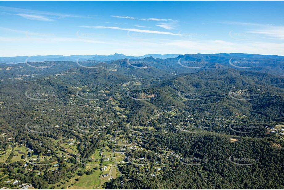 Aerial Photo Tallebudgera Valley QLD Aerial Photography