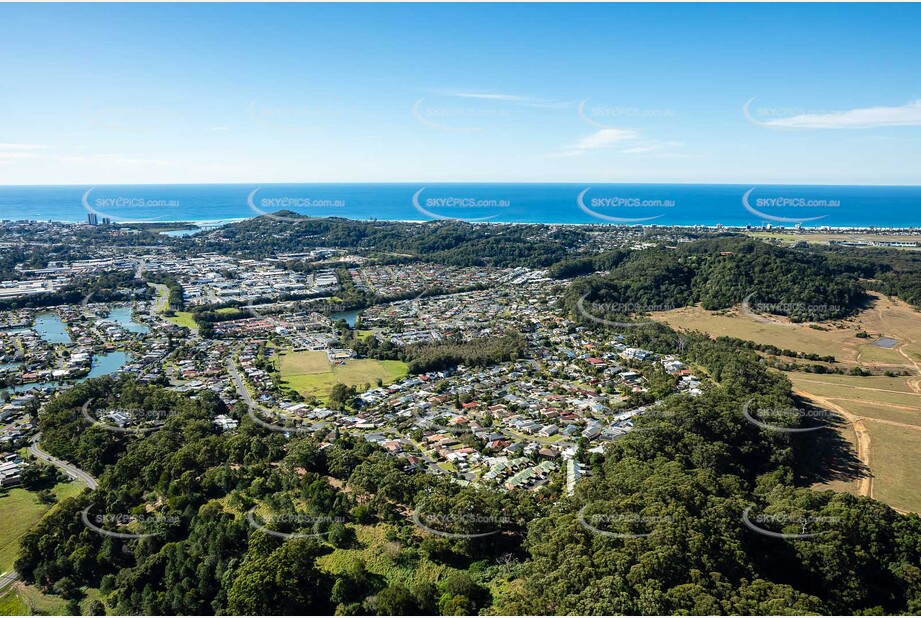 Aerial Photo Currumbin Waters QLD Aerial Photography