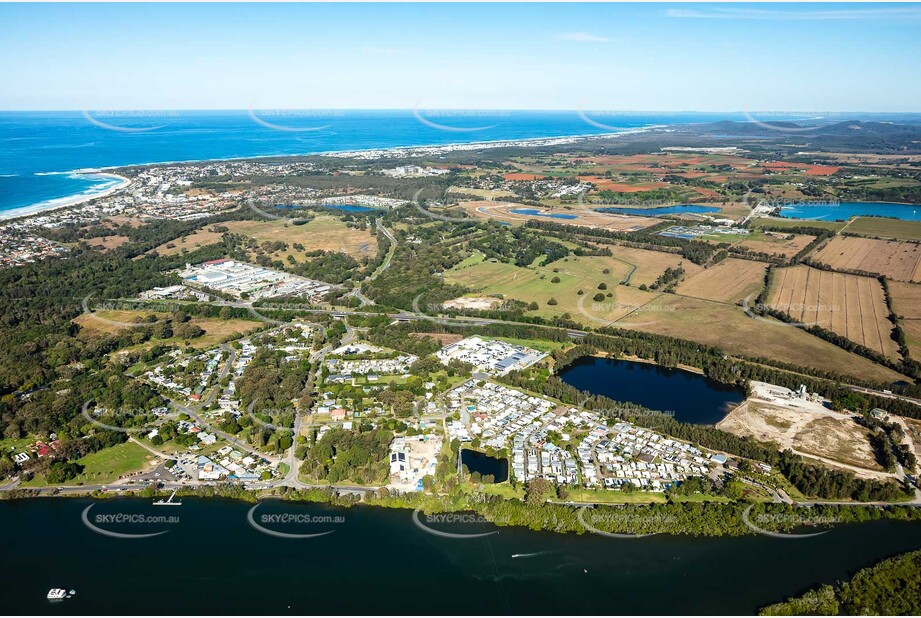 Aerial Photo Chinderah NSW Aerial Photography