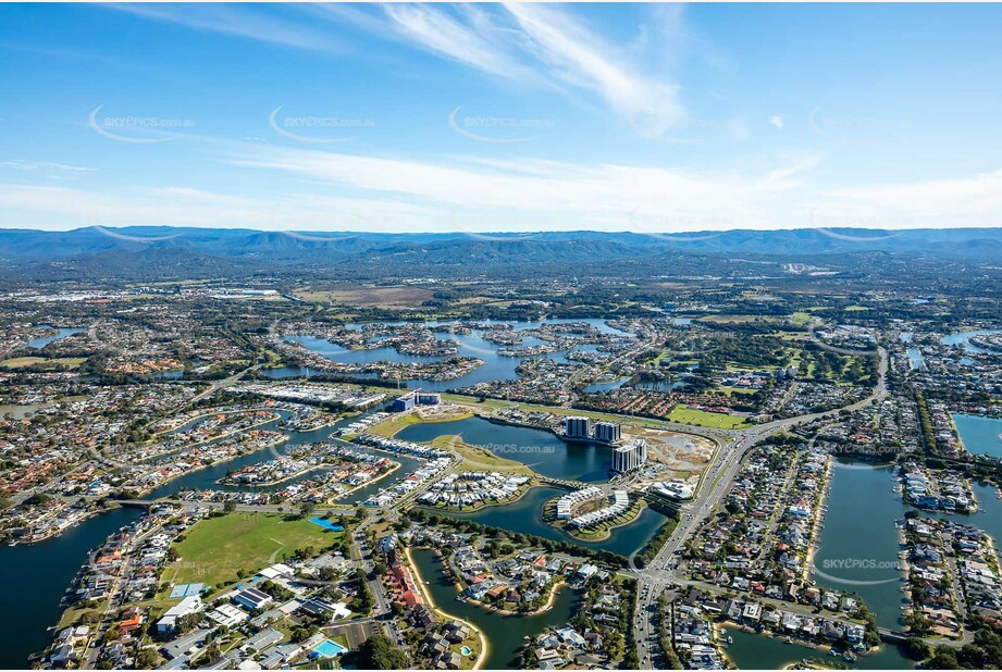 Aerial Photo Mermaid Waters QLD Aerial Photography